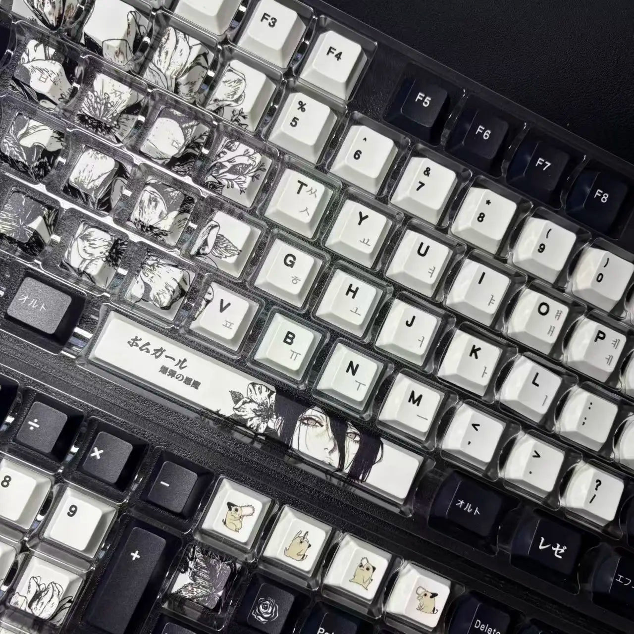 Reze Anime PBT Keycaps