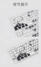 Kaneki Ken Translucent PBT Keycaps – 130 Keys Cherry Profile (MX)