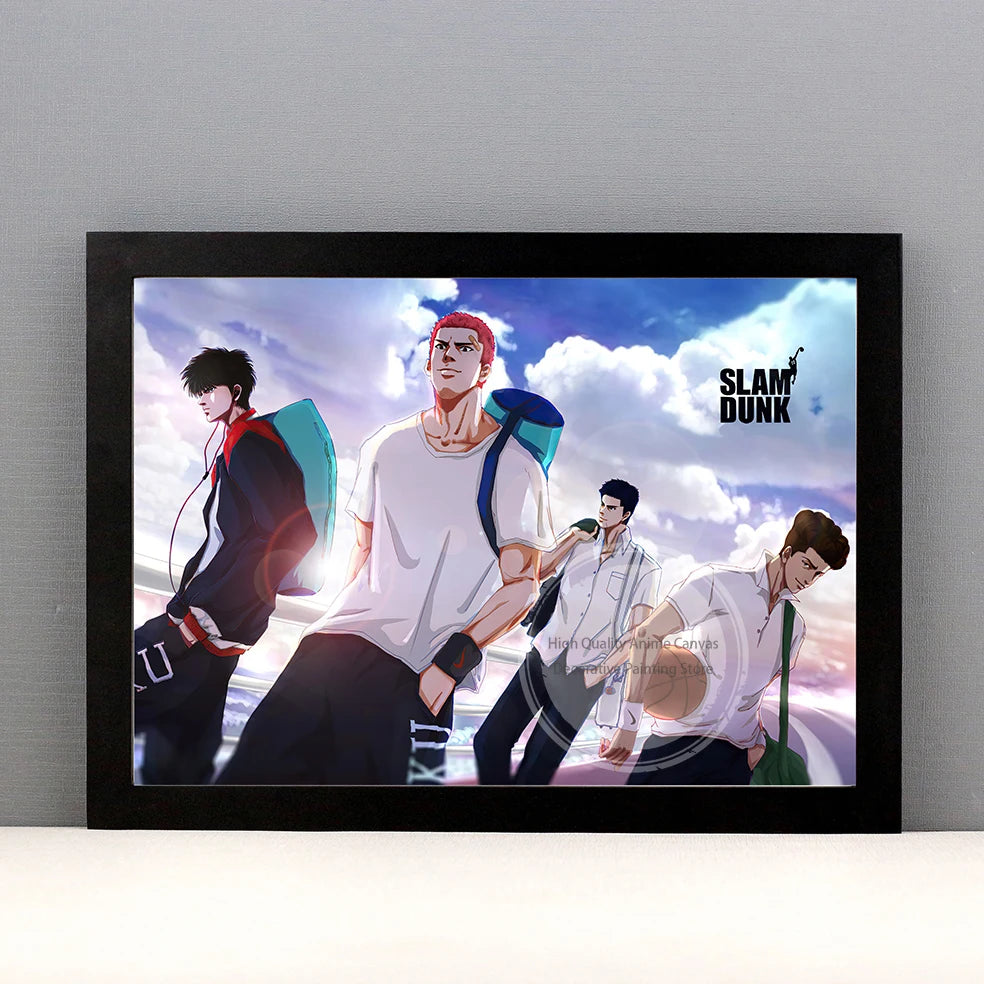 Slam Dunk Manga Art Poster