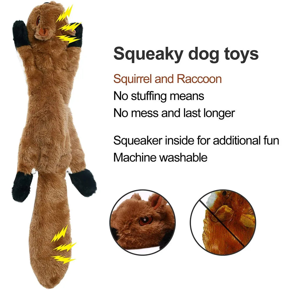 No-Stuffing Squeaky Dog Toy