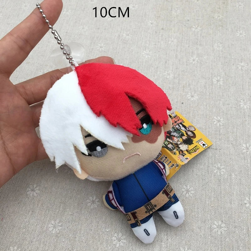 10cm Anime Plush Keychain – Japanese Character Pendant