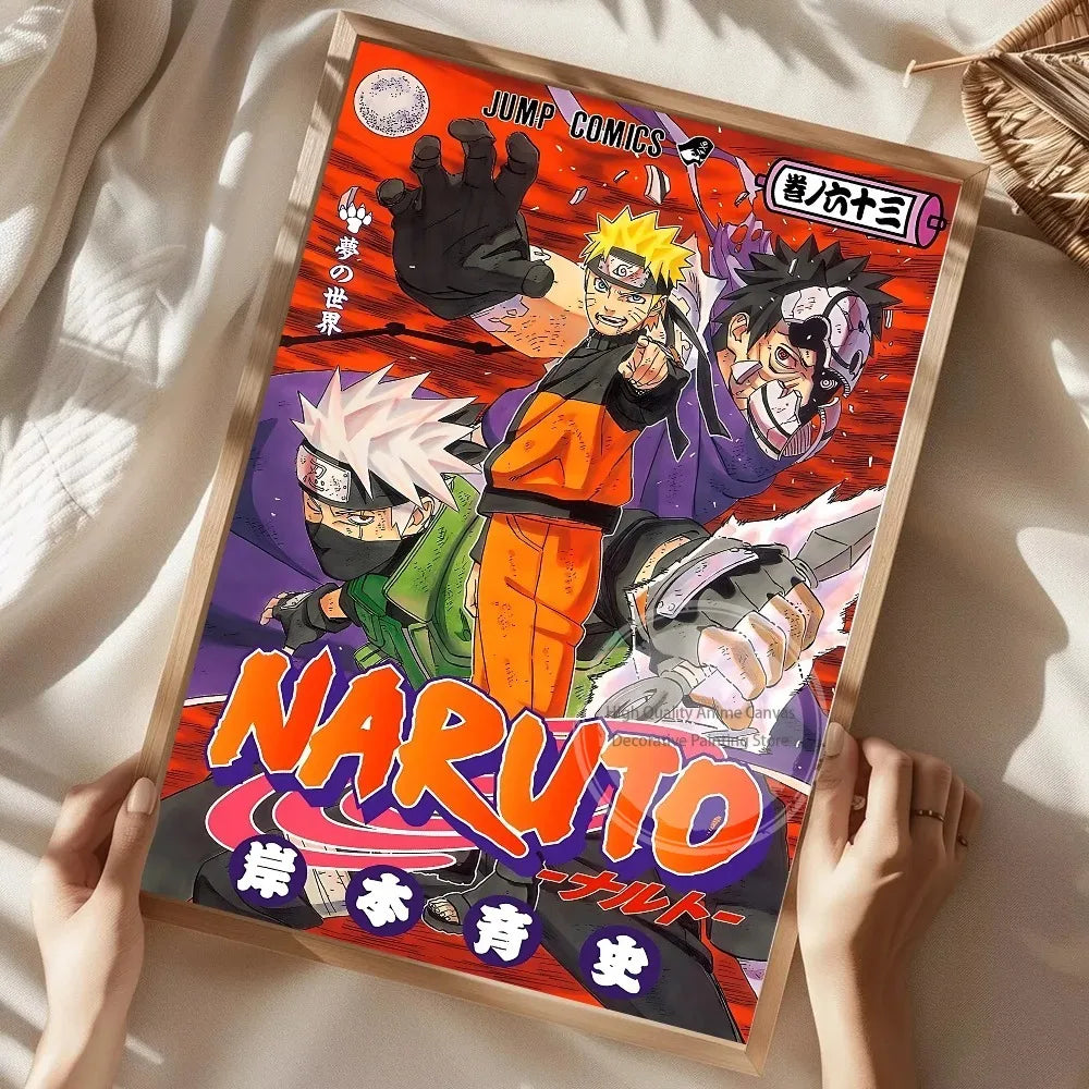 Naruto “Hot Blood Ninja” Magazine Cover Poster