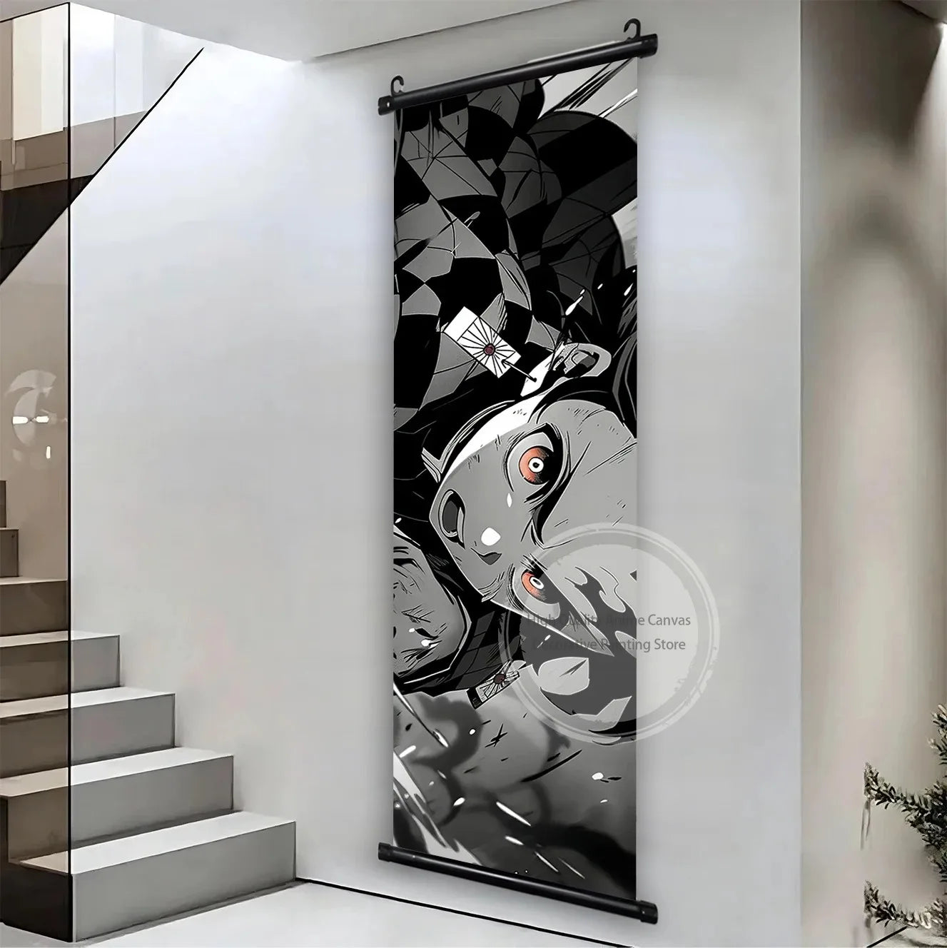 Demon Slayer Tanjiro Canvas Wall Art