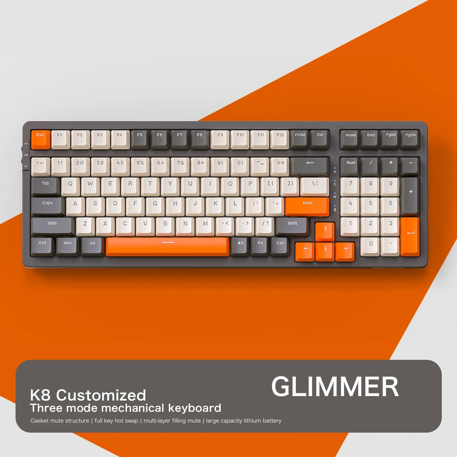 K8 100 Key Mechanical Keyboard