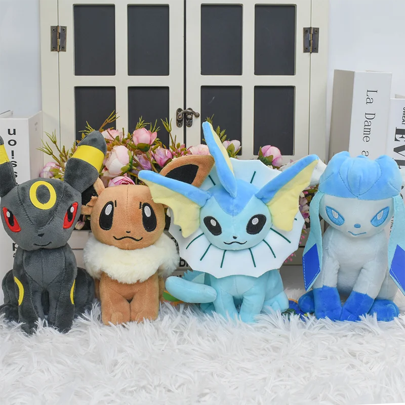 Eevee Evolution Plush – Umbreon, Vaporeon & More