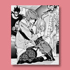 Death Note Light Yagami & L Anime Poster