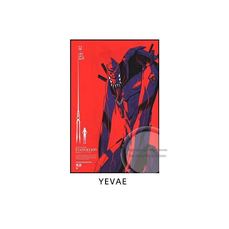 Evangelion EVA Unit Poster