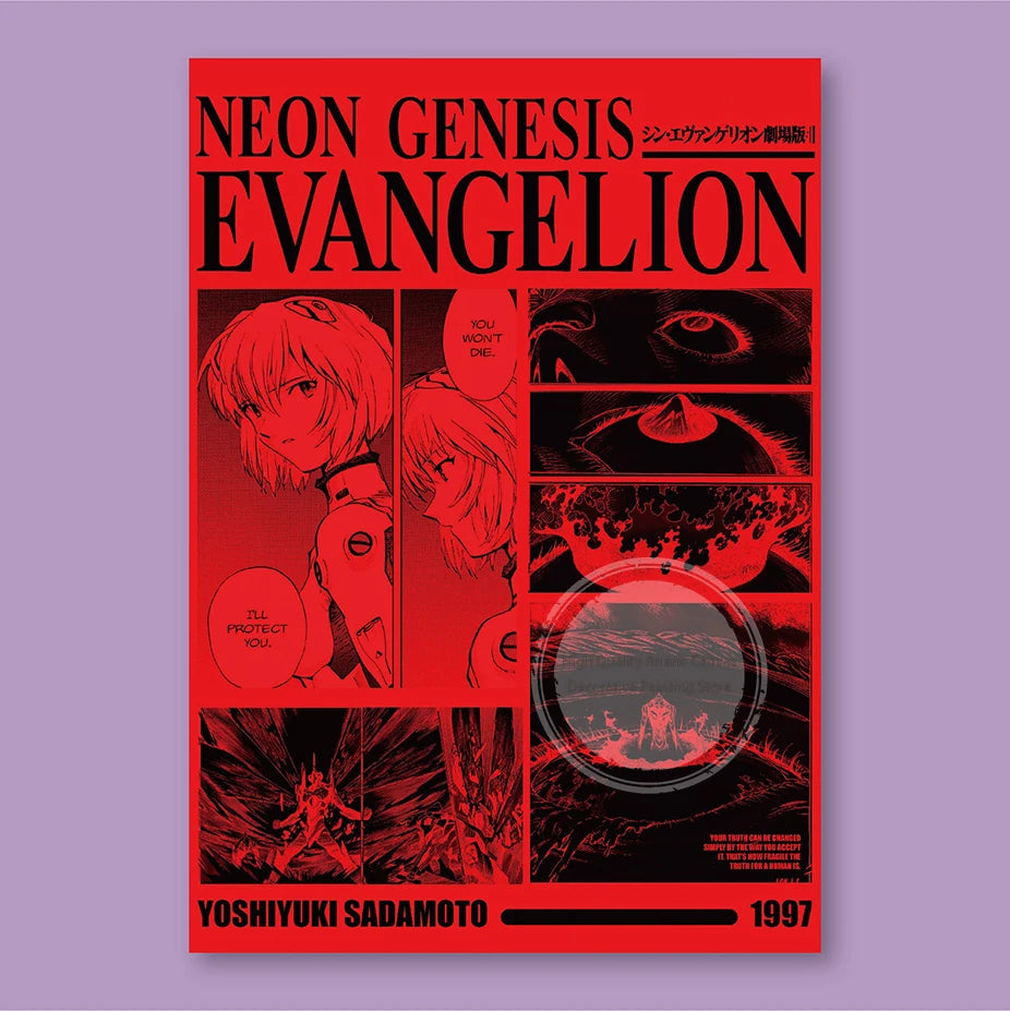 Neon Genesis Evangelion EVA Poster