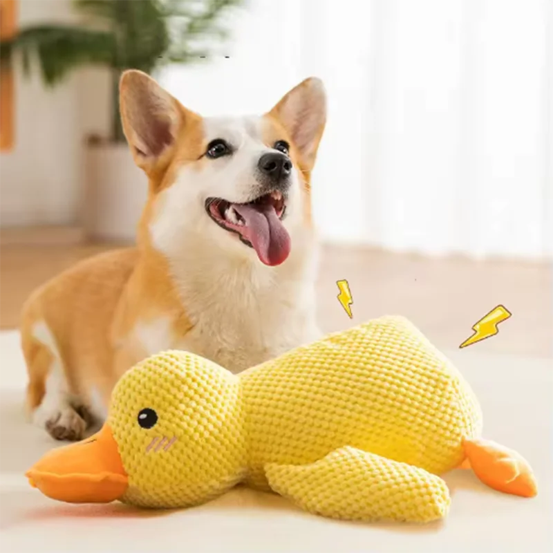Interactive Duck Dog Plush Toy