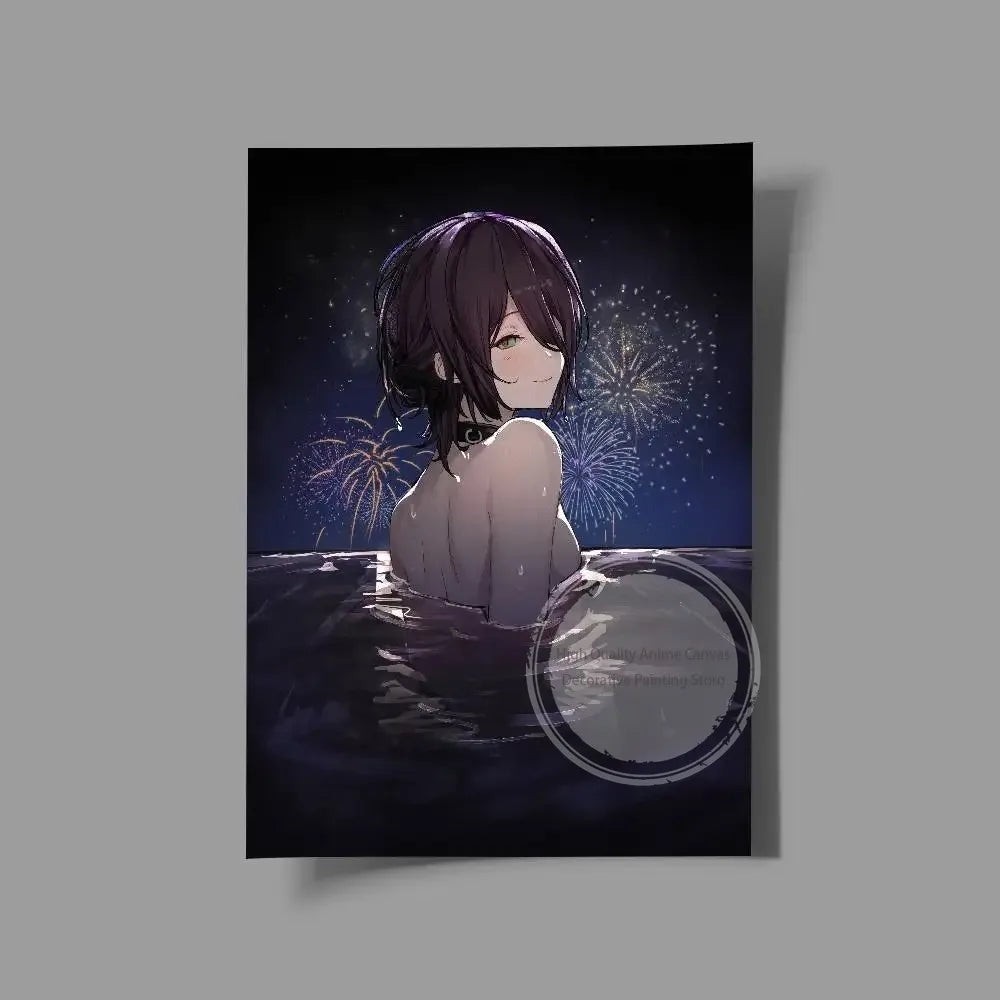 Chainsaw Man Reze Arc Wall Art Print