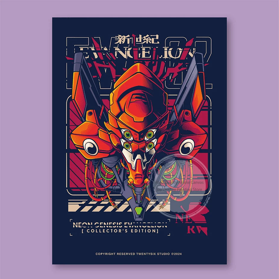 Neon Genesis Evangelion EVA Poster