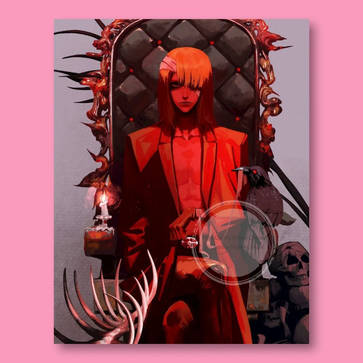 Death Note Light Yagami & L Anime Poster