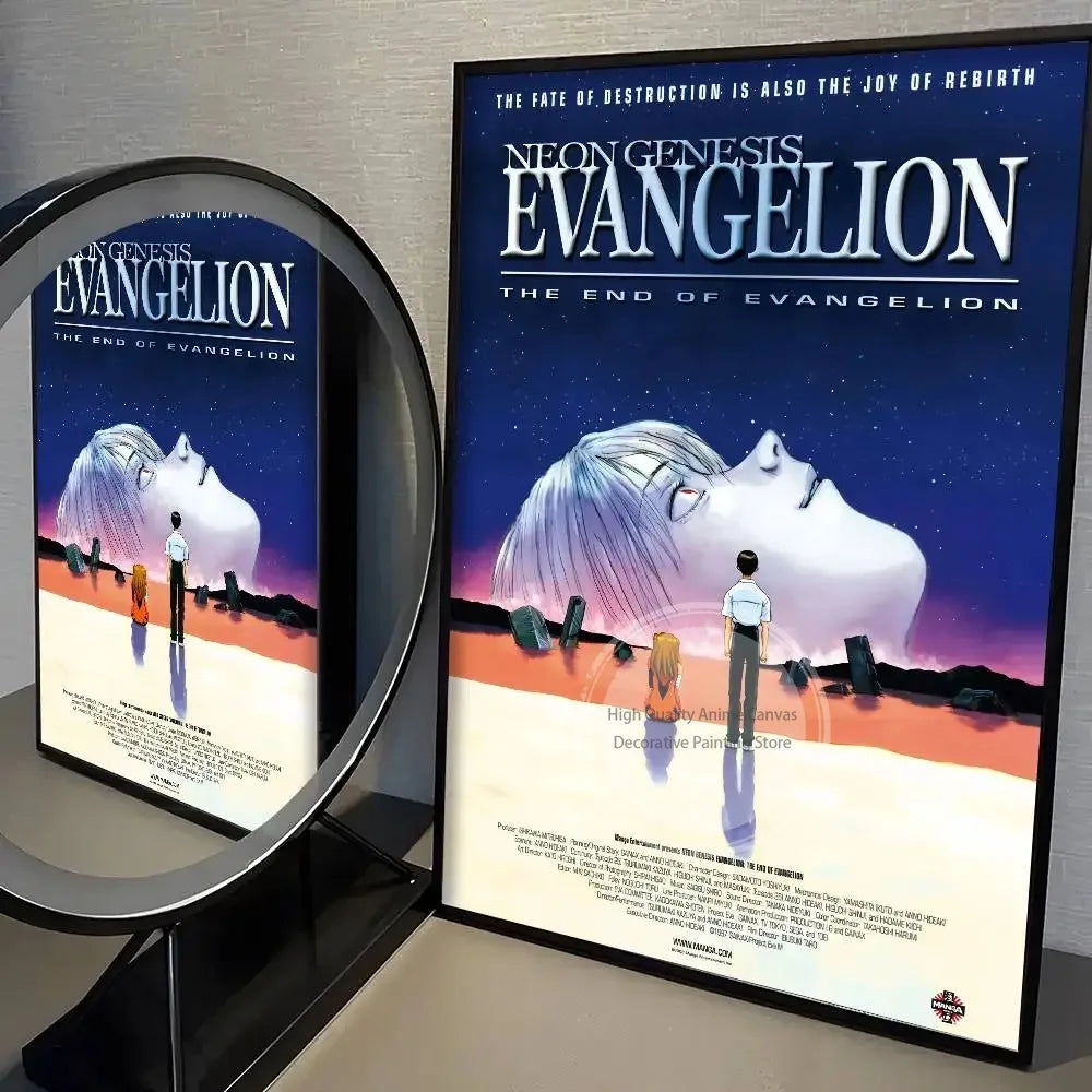 Neon Genesis Evangelion Canvas Poster