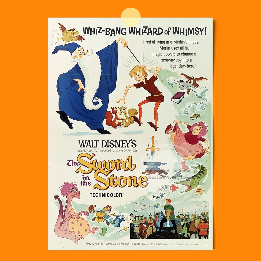 Vintage Cartoon Poster