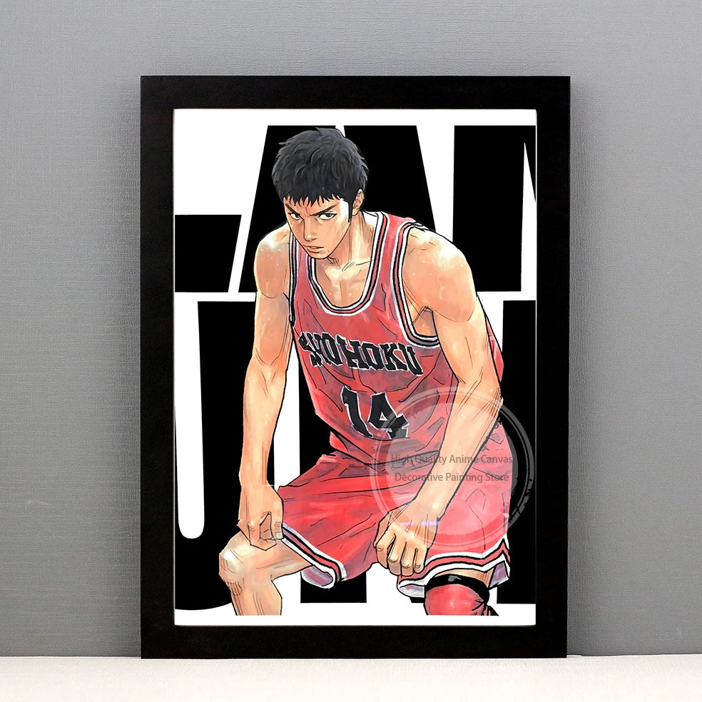 Slam Dunk Manga Art Poster