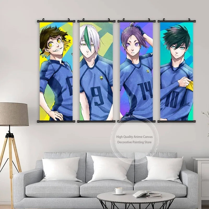 Blue Lock Isagi Yoichi Canvas Poster