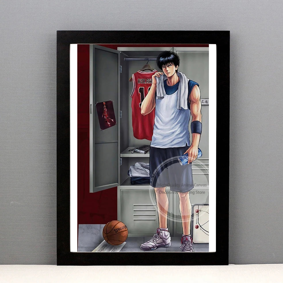 Slam Dunk Manga Art Poster
