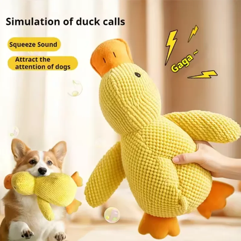 Interactive Duck Dog Plush Toy