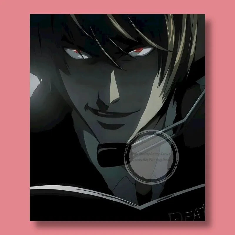 Death Note Light Yagami & L Anime Poster