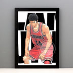 Slam Dunk Manga Art Poster