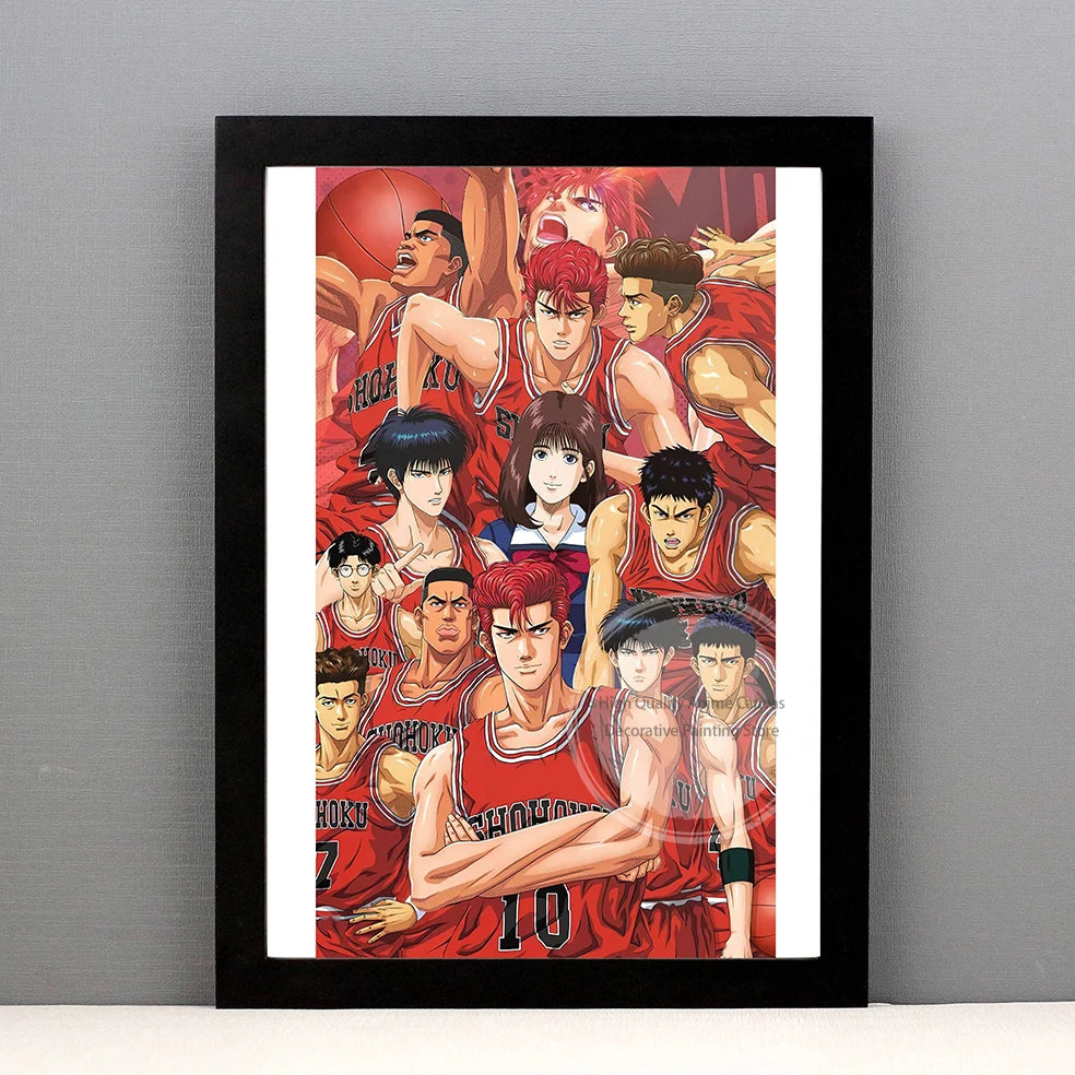 Slam Dunk Manga Art Poster