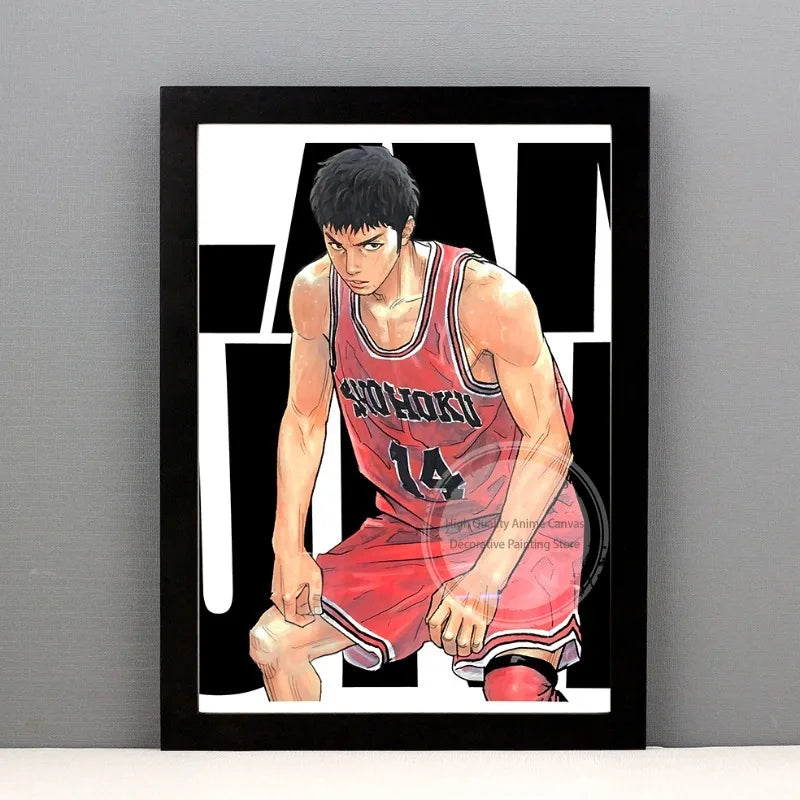 Slam Dunk Manga Art Poster