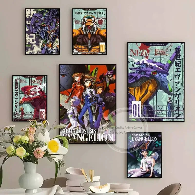 Neon Genesis Evangelion Canvas Poster