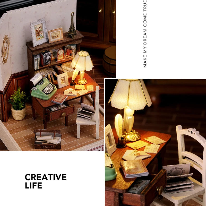 Mini DIY Dollhouse Kit