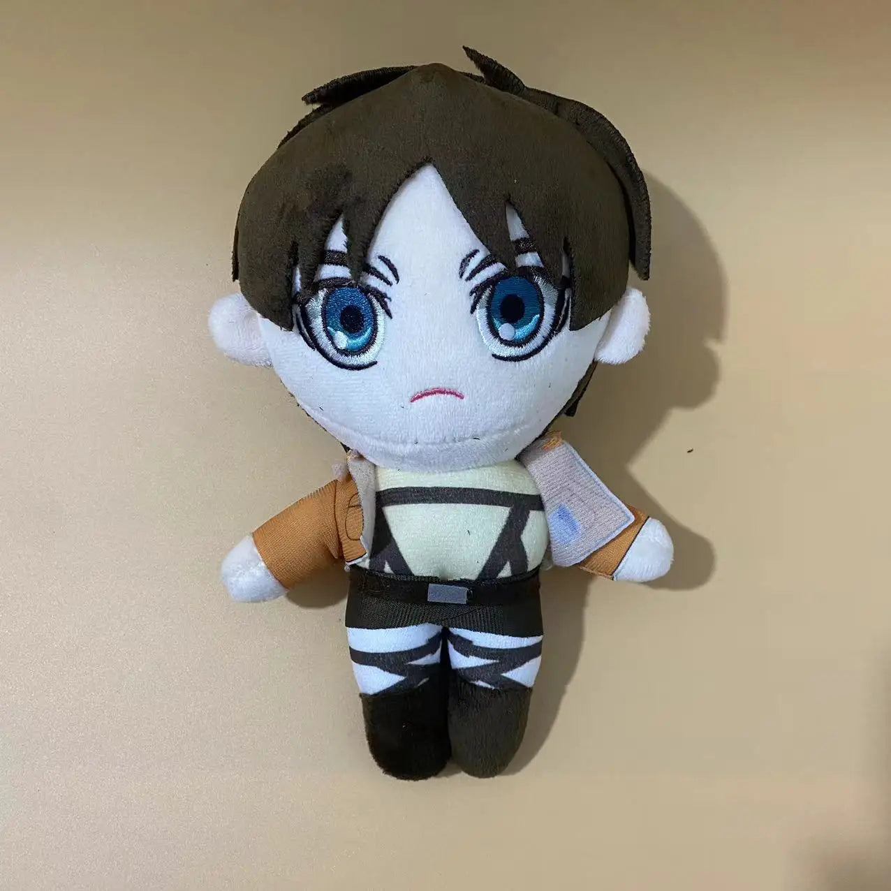 20cm Attack on Titan Plush – Levi, Eren & Mikasa