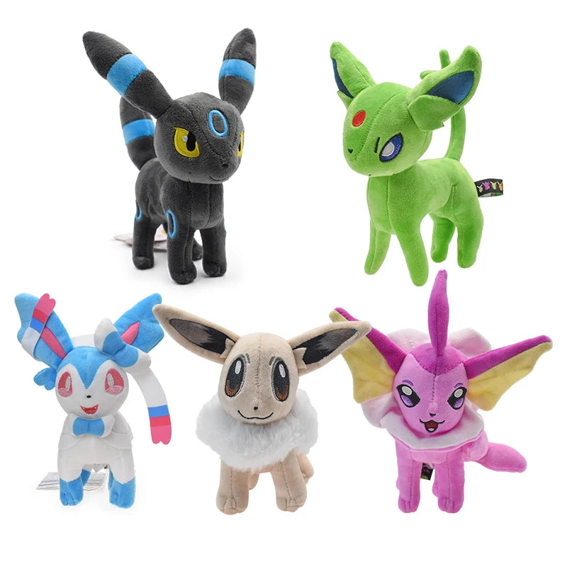 Eevee Evolution Plush – Umbreon, Vaporeon & More