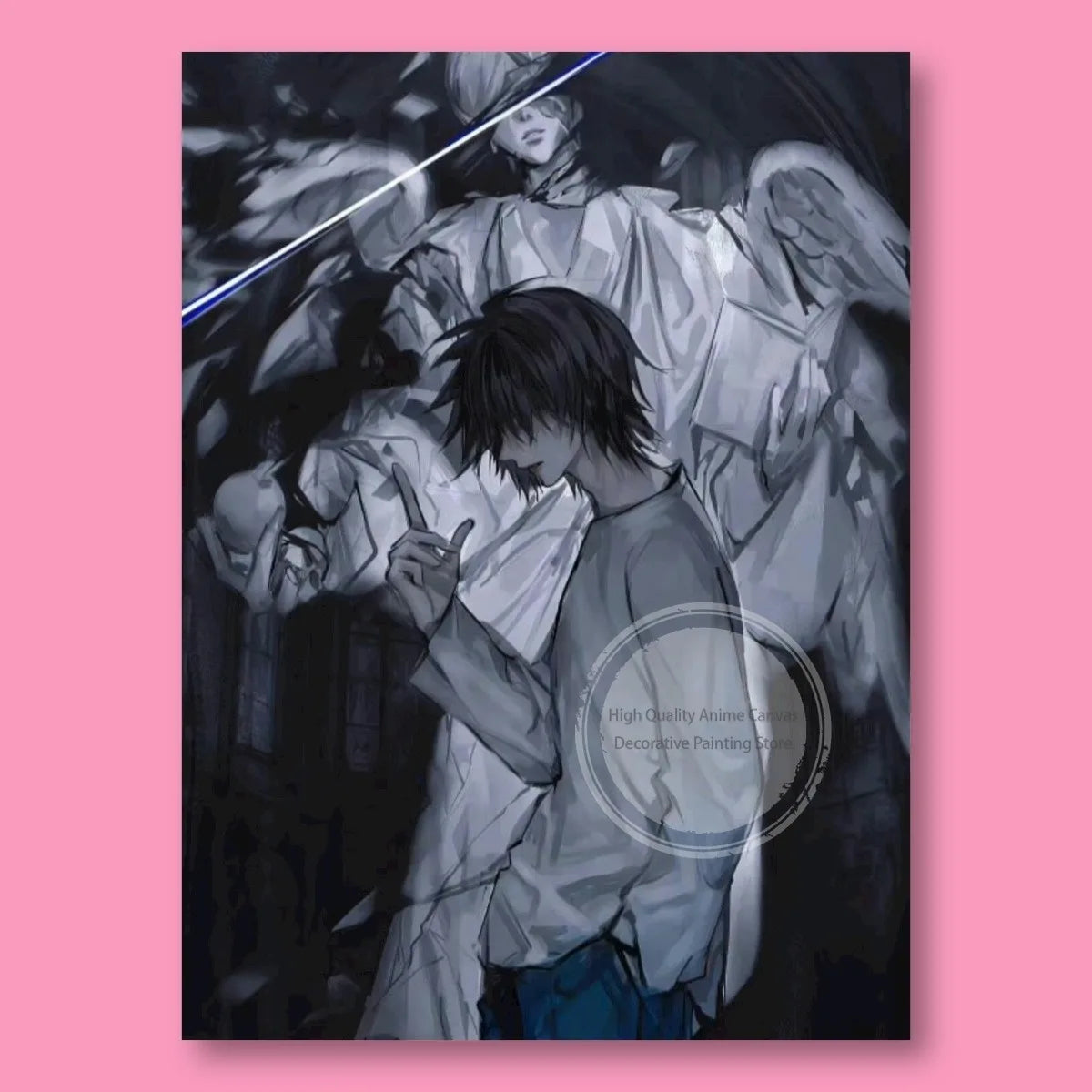 Death Note Light Yagami & L Anime Poster