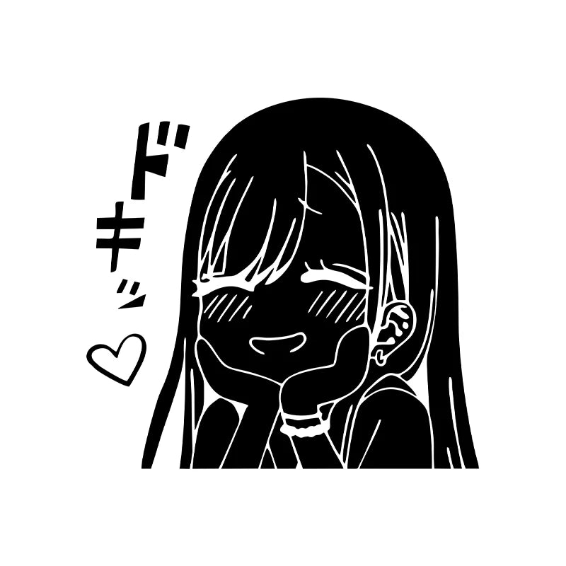 Cute Anime Die-cut Vinyl Sticker