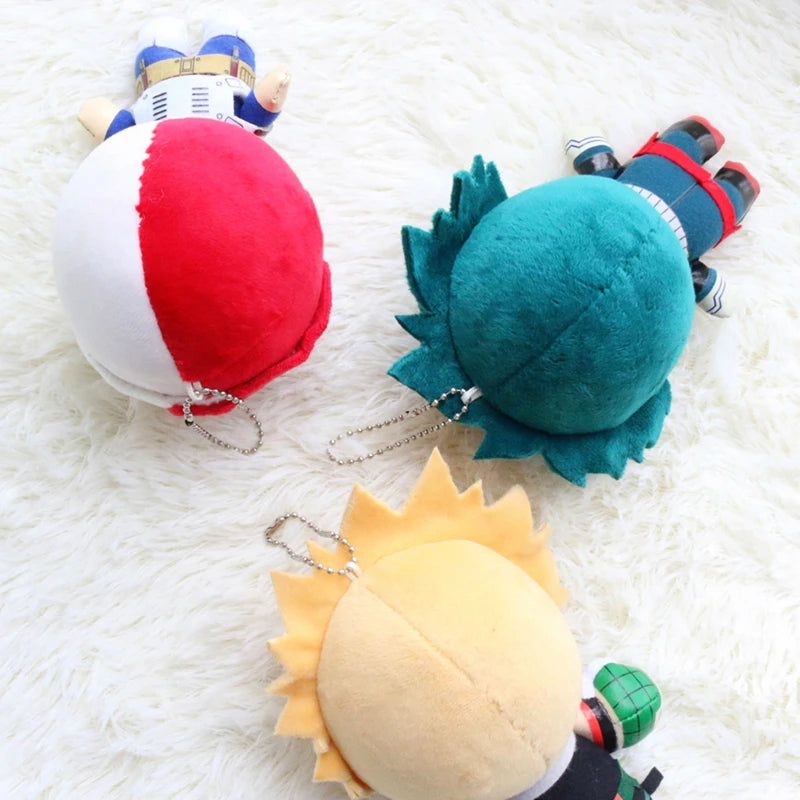 10cm Anime Plush Keychain – Japanese Character Pendant