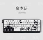 Kaneki Ken Translucent PBT Keycaps – 130 Keys Cherry Profile (MX)