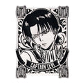Captain Levi Enamel Pin