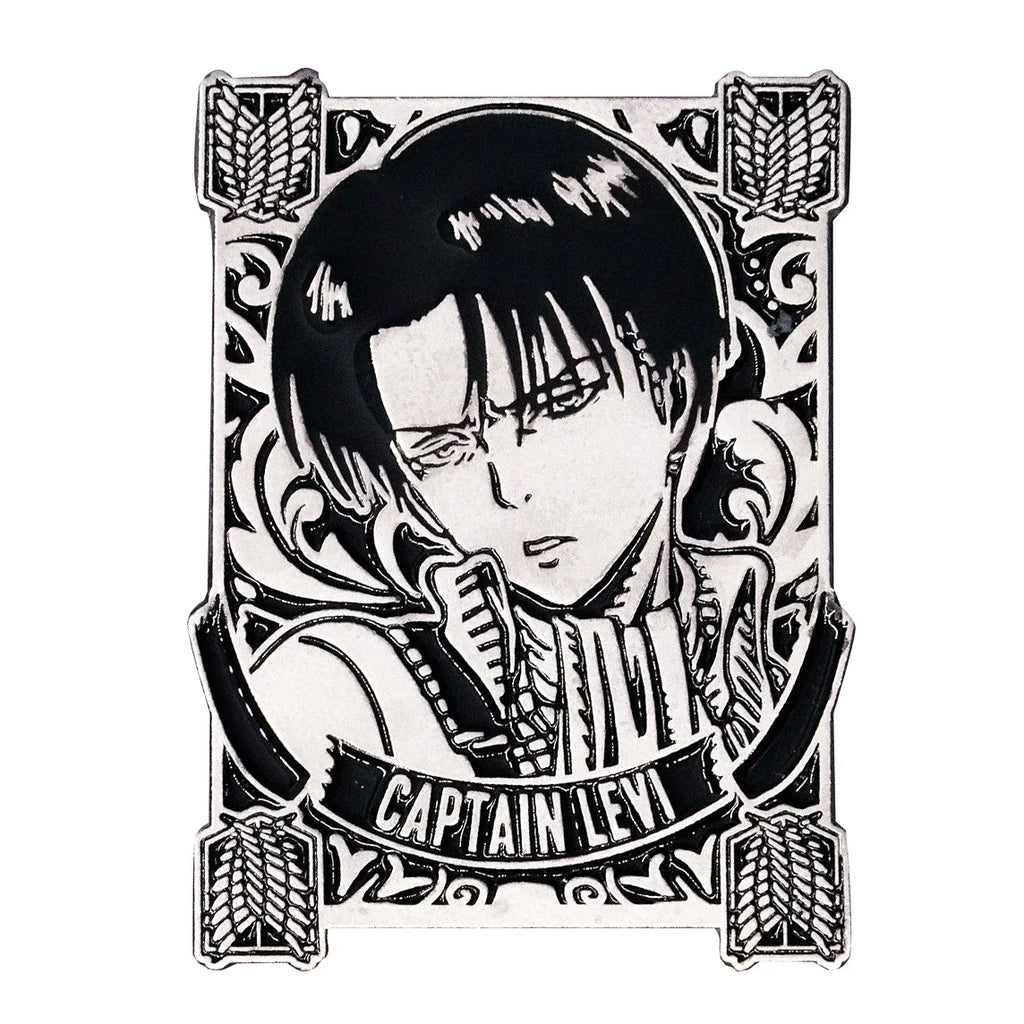 Captain Levi Enamel Pin
