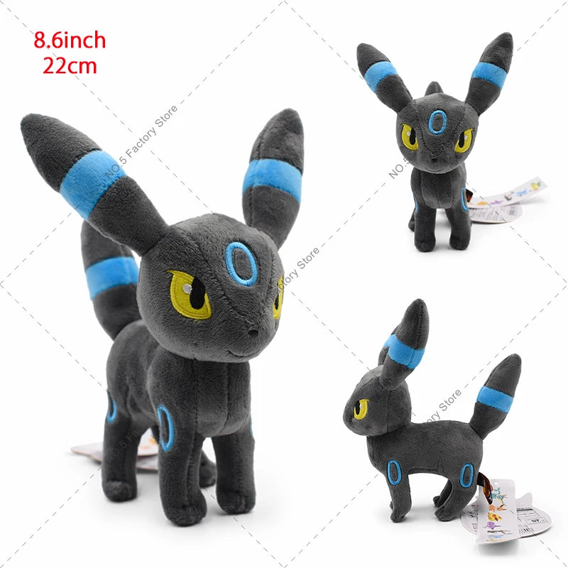 Eevee Evolution Plush – Umbreon, Vaporeon & More