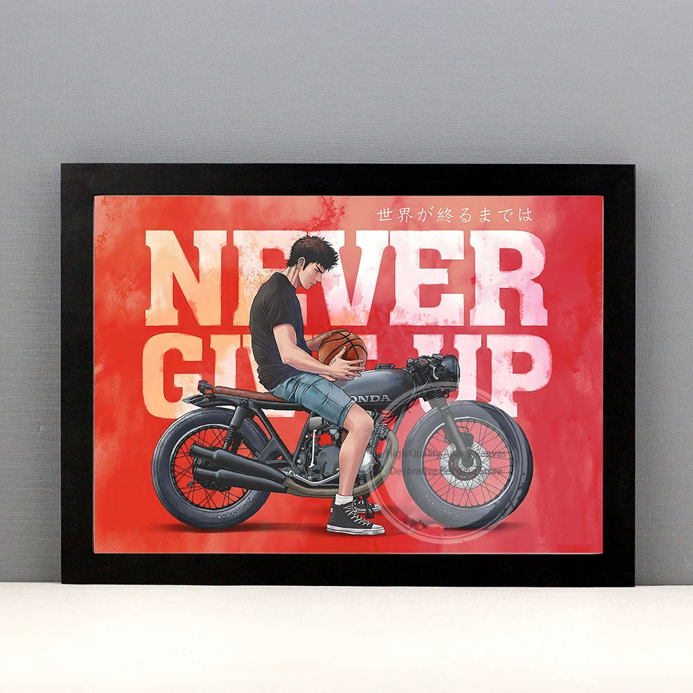 Slam Dunk Manga Art Poster