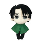 20cm Attack on Titan Plush – Levi, Eren & Mikasa
