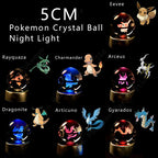 Pokémon 3D Crystal Ball Night Lamp