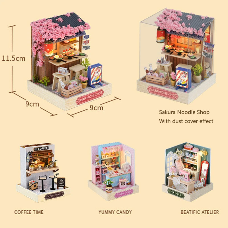 Mini DIY Dollhouse Kit