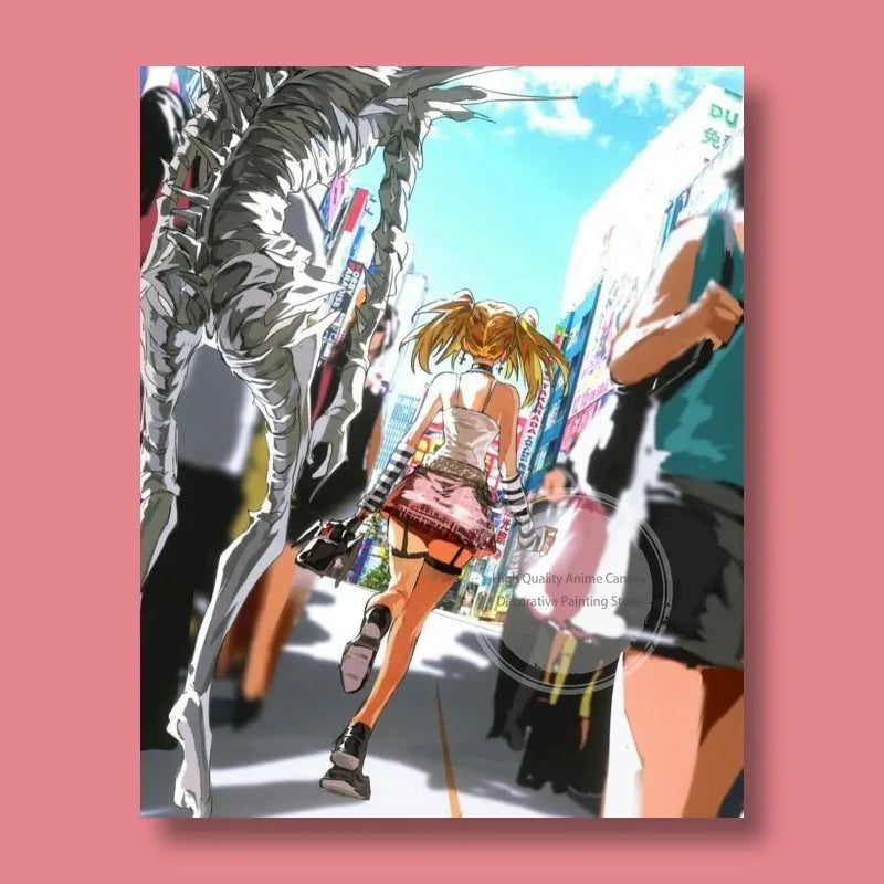 Death Note Light Yagami & L Anime Poster