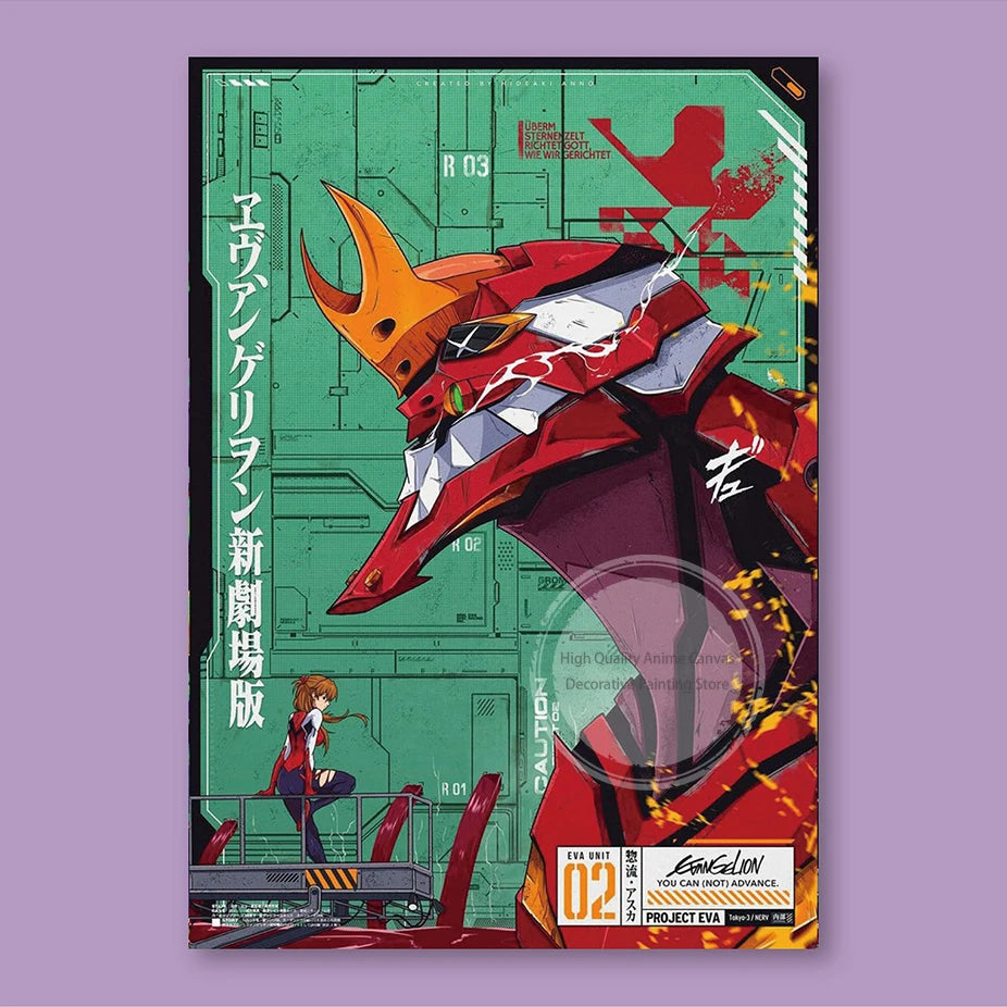 Neon Genesis Evangelion EVA Poster