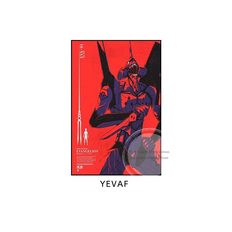 Evangelion EVA Unit Poster
