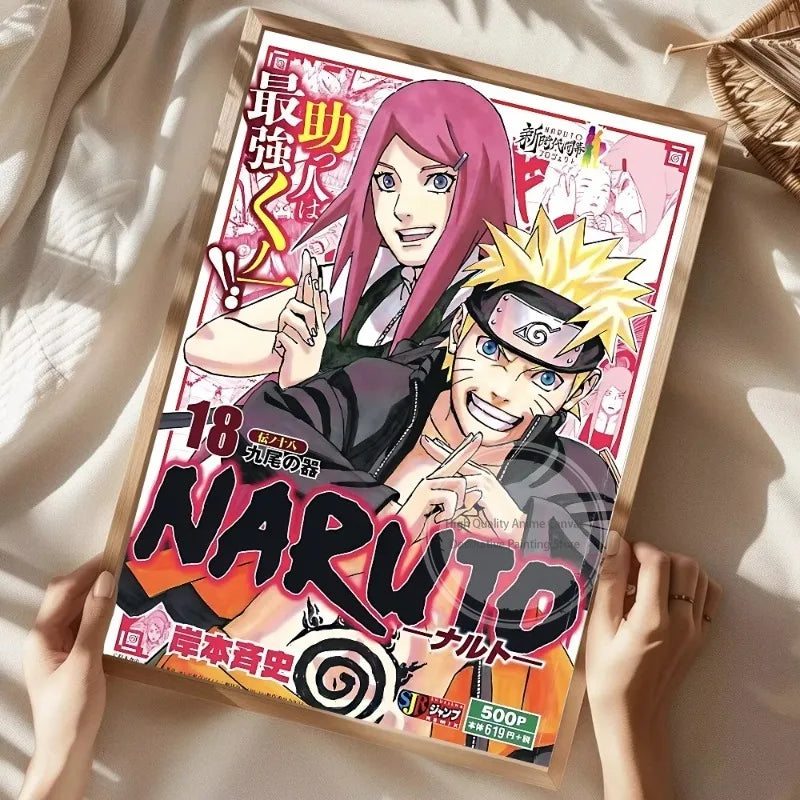 Naruto “Hot Blood Ninja” Magazine Cover Poster