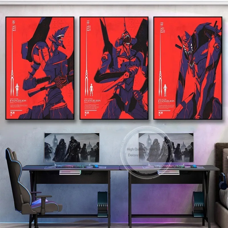 Evangelion EVA Unit Poster