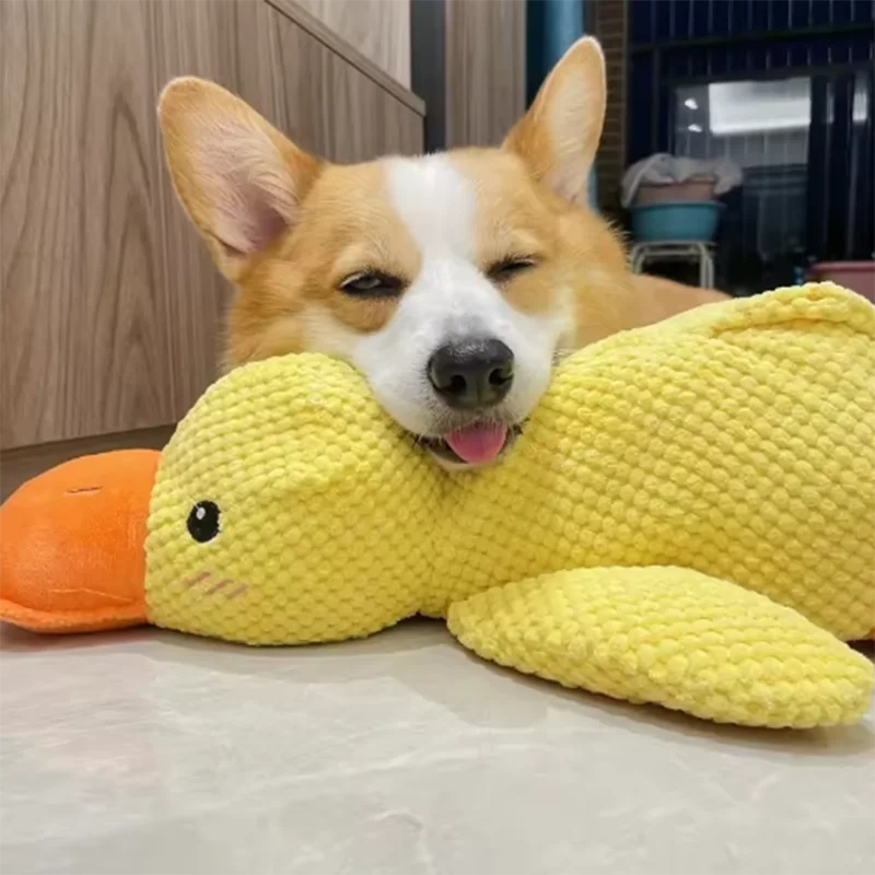 Interactive Duck Dog Plush Toy