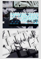 Kaneki Ken Translucent PBT Keycaps – 130 Keys Cherry Profile (MX)