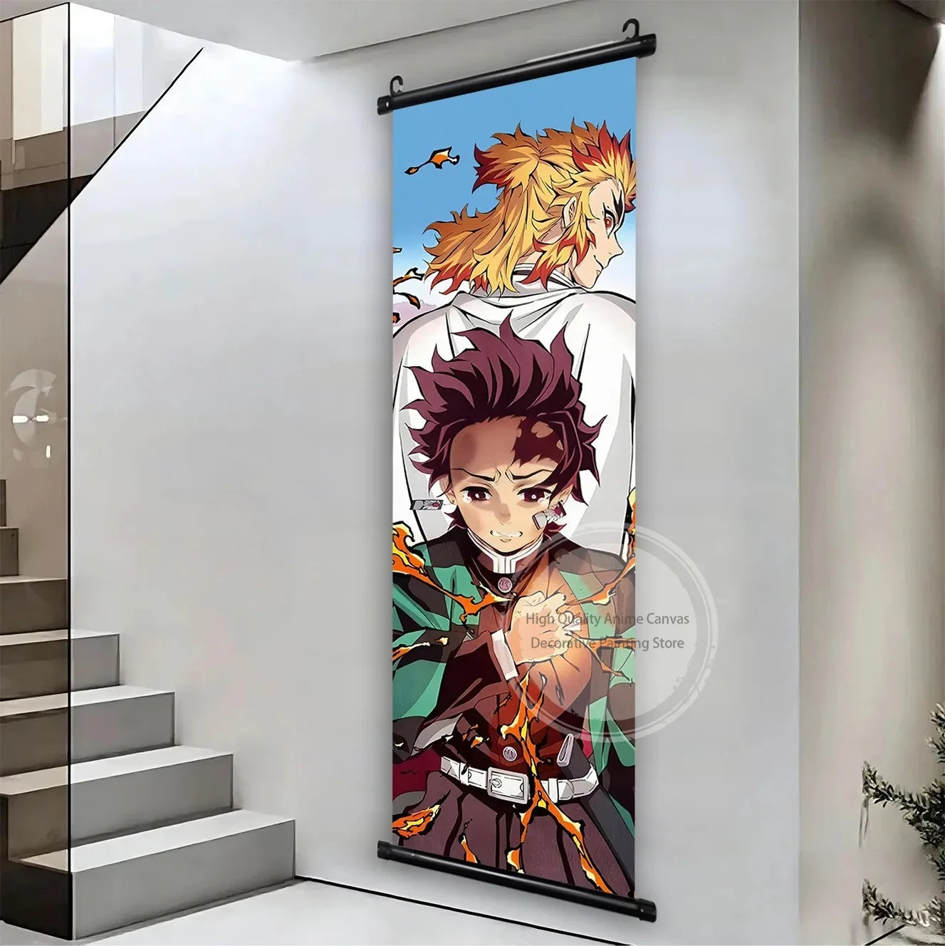 Demon Slayer Tanjiro Canvas Wall Art