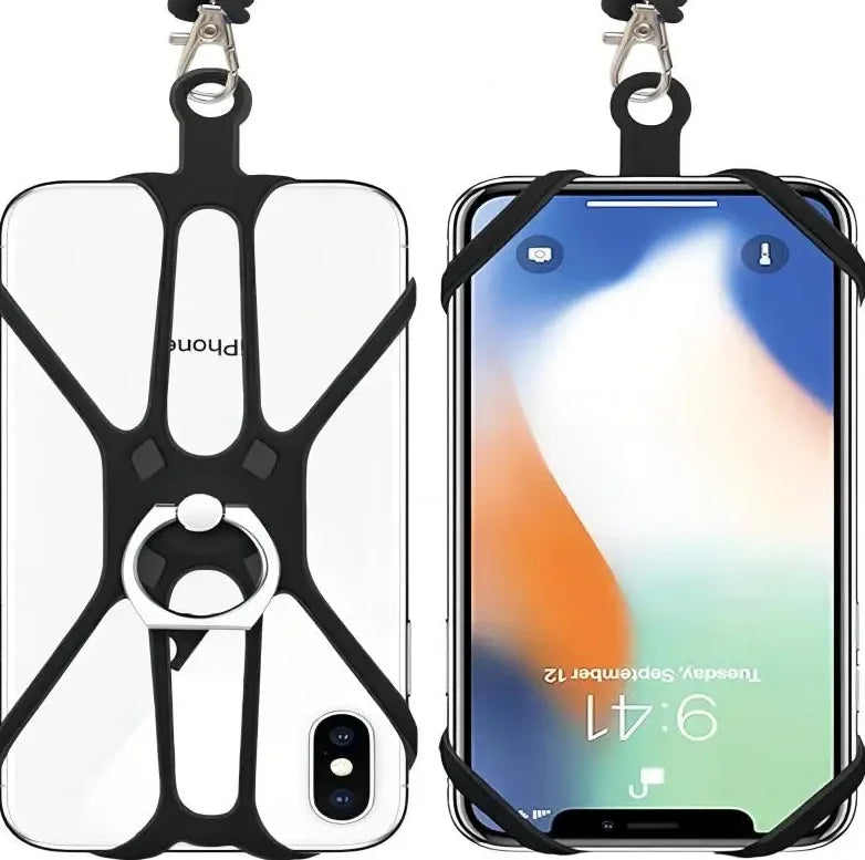 Black Cat Plush Keychain